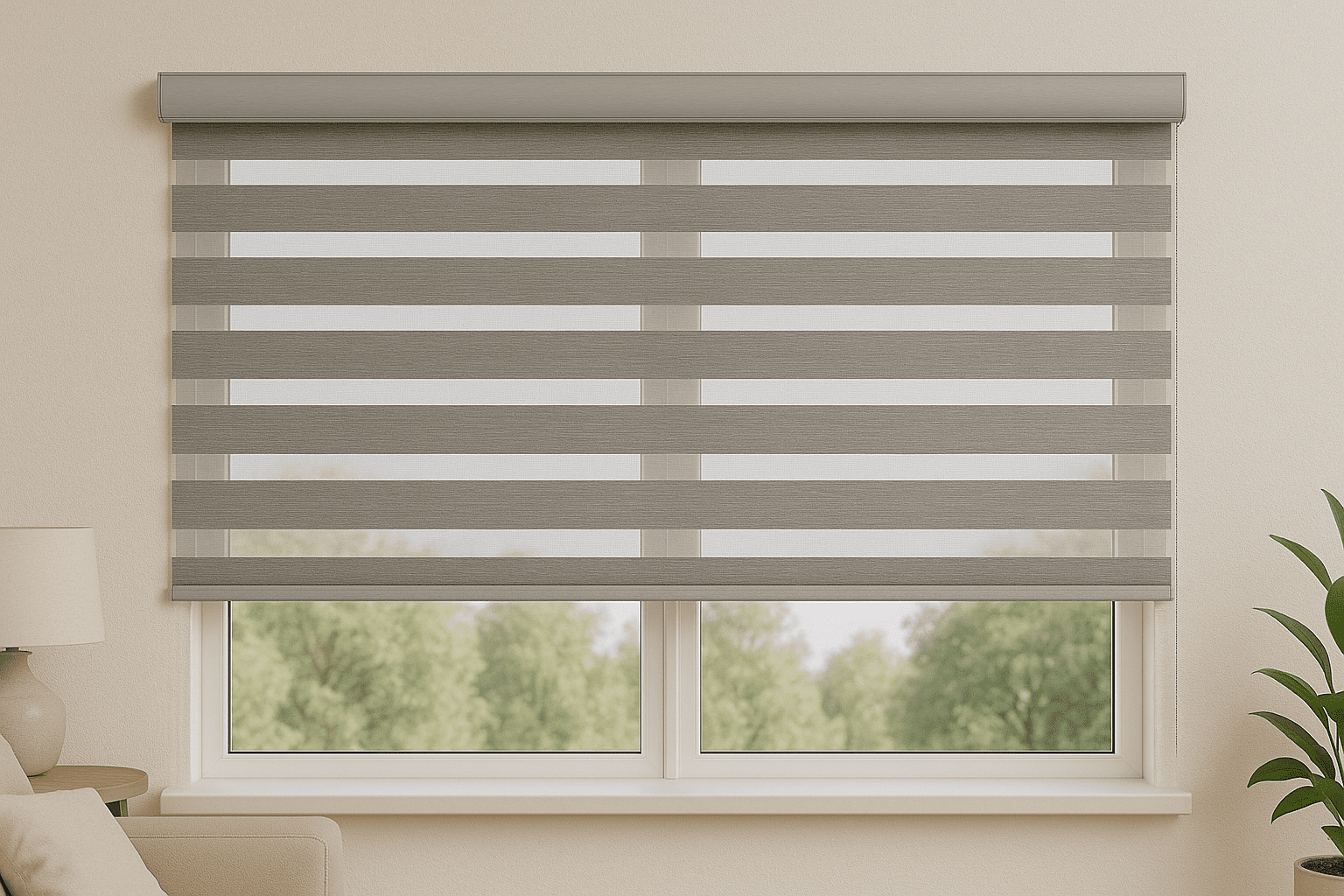 Day and Night Blinds Fitted In a stunning Modern Office in Ormskirk - McGraths Blinds and Curtains