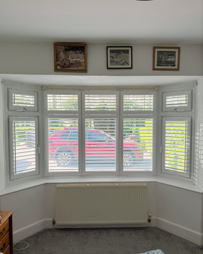 Shutters Measured, Made and Fitted by McGraths Blinds - Lovely lounge in a beautiful home in Burscough