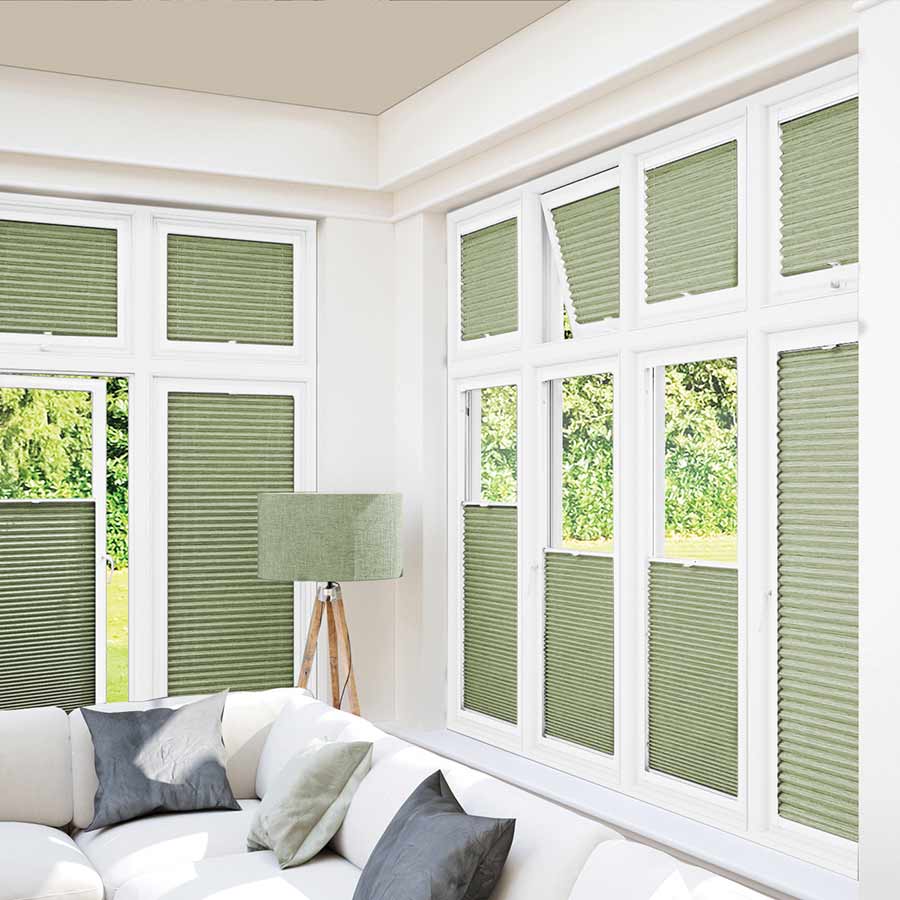 Perfect Fit Pleated Blinds - Emerald Interiors