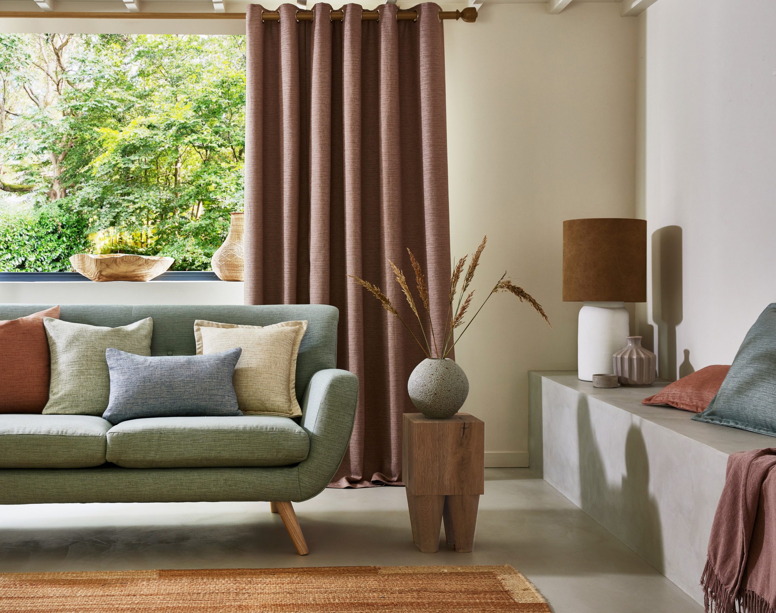 Eyelet Curtains - Emerald Interiors